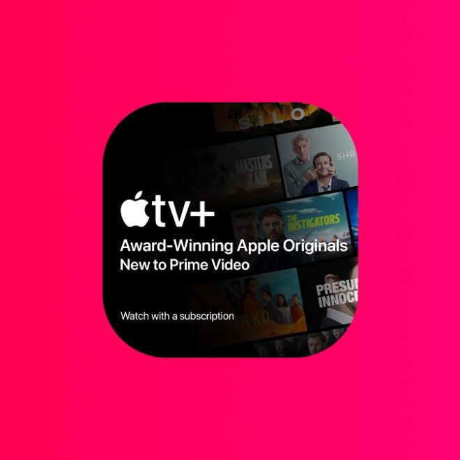 Apple TV+ Now Available as Subscription through Prime Video