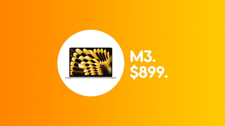 M3 MacBook Air with 16GB RAM Drops to Crazy Low $899