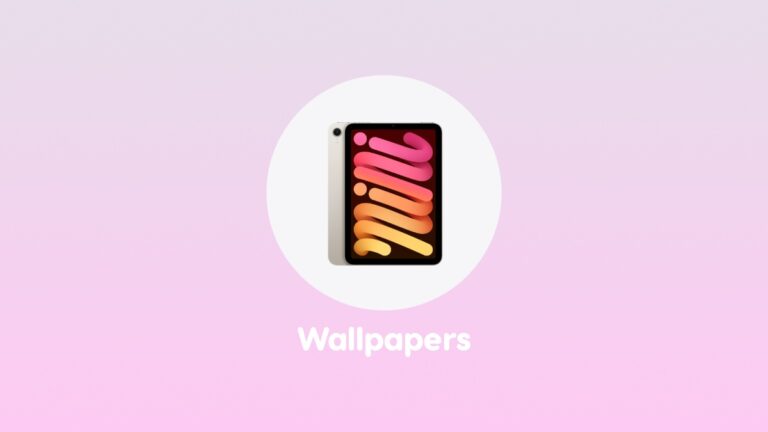 Download Official iPad mini 7 Wallpapers