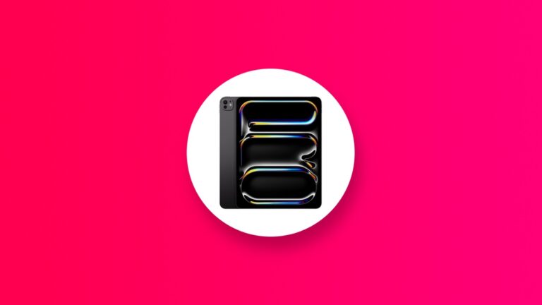 13-inch M4 iPad Pro with 256GB Storage is $200 Off