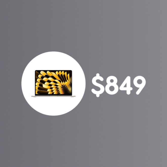 16GB M3 MacBook Air Drops to Lowest Price Ever, Just $849