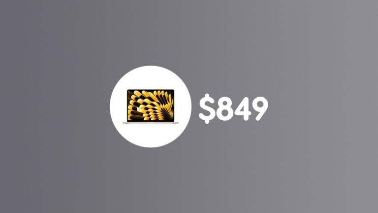 16GB M3 MacBook Air Drops to Lowest Price Ever, Just $849