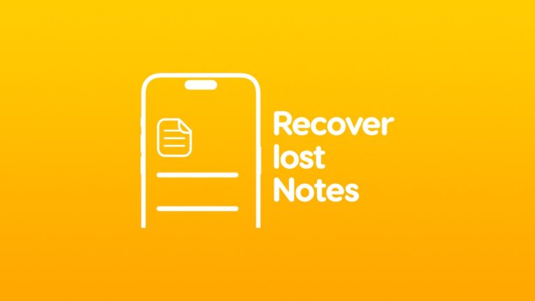 How to Recover Your Lost Notes on iPhone and iPad