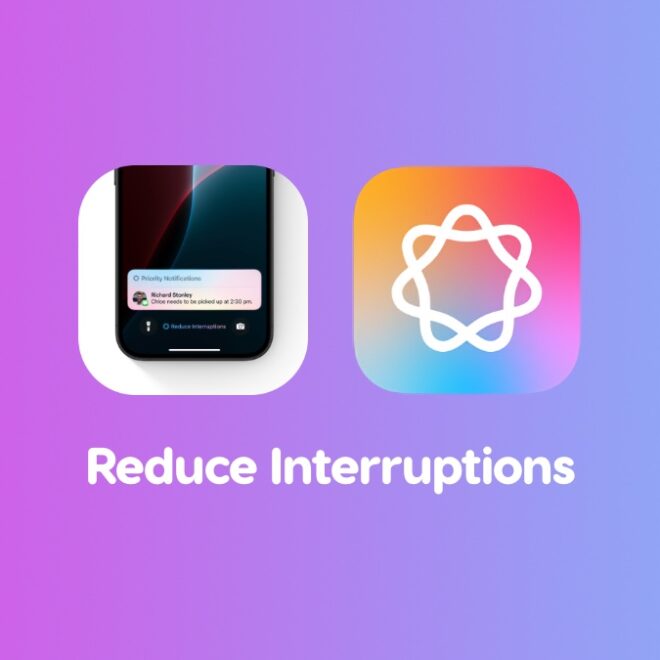 How to Set up and Use ‘Reduce Interruptions’ Focus in iOS 18.1