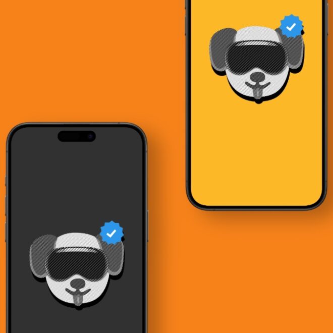 Download the ‘Vision Pro Dog’ Wallpaper Pack for iPhone