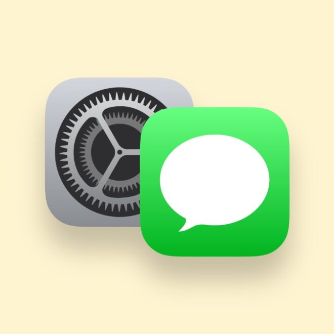 Where is Messages in Settings App on iPhone and iPad?