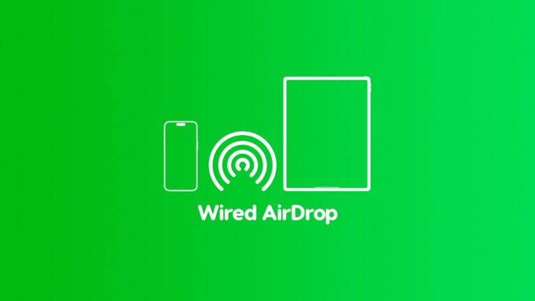 How to Use Wired AirDrop on iPhone, iPad and Mac