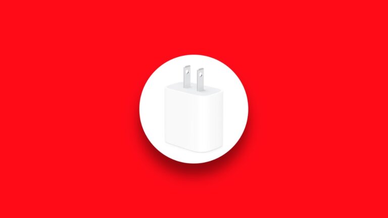 Apple is Selling its 20W USB-C Charger for $9 Only Today