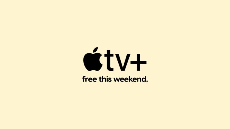 Apple TV+ is Free this Coming Weekend