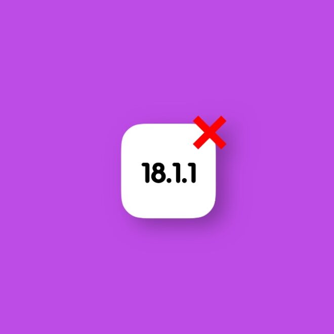 Apple has Stopped Signing iOS 18.1.1 and iPadOS 18.1.1