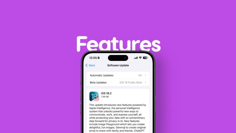 iOS 18.2 Release Notes and All New Features