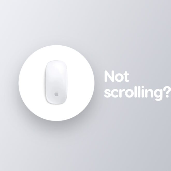 How to Fix Magic Mouse Not Scrolling Issue on Mac and iPad