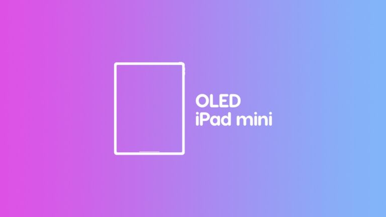 OLED iPad mini Launch Set for 2026?