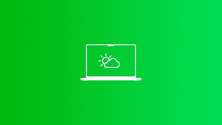 How to Add Weather to the Mac Menu Bar