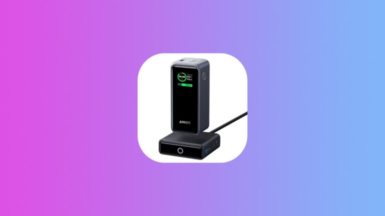 Save 41% on 200W Anker Prime Power Bank + Charging Base