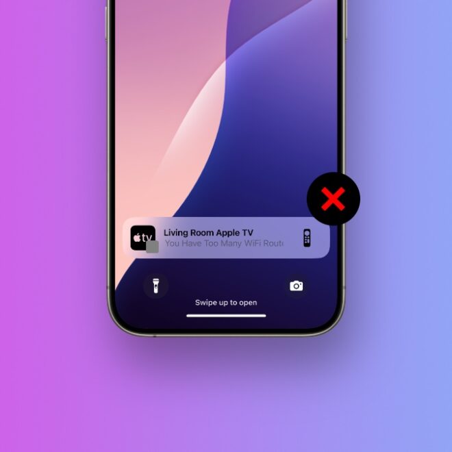 Disable Apple TV Now Playing Notification on iPhone Lock Screen