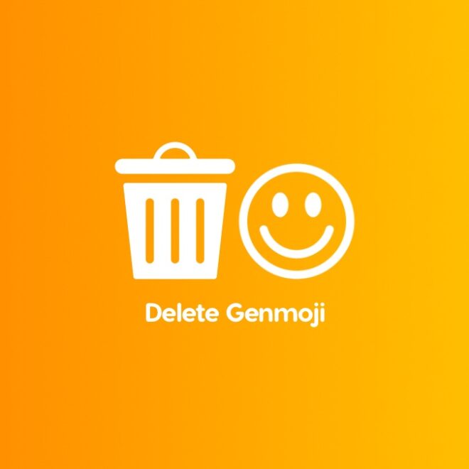 How to Delete Custom Genmoji from iPhone and iPad