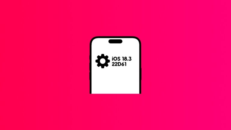 iOS 18.3 Final Update has a Different Build Number