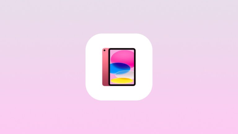 iPad 10 Drops to Low Price of $279 in Pink and Yellow