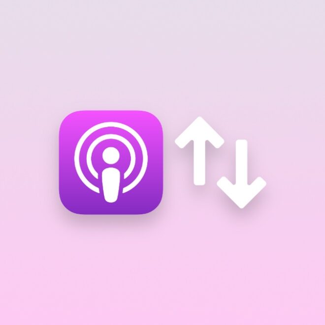 Sort Episodes by Oldest to Newest in Apple Podcasts App