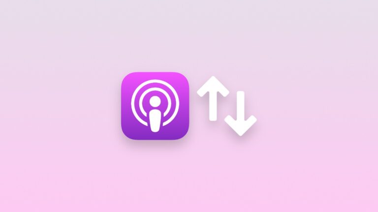 Sort Episodes by Oldest to Newest in Apple Podcasts App