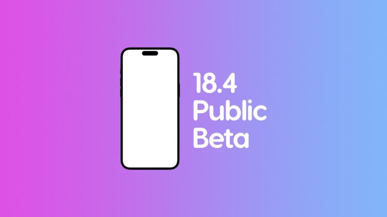 Download and Install iOS 18.4 and iPadOS 18.4 Public Beta