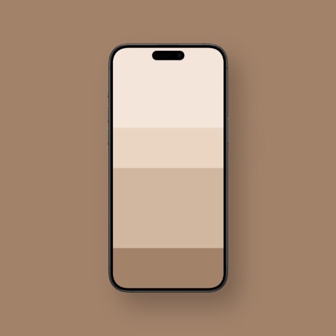 Go Premium with the Beige Wallpaper Pack for Your iPhone