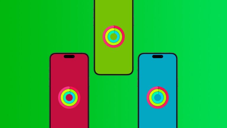 Stay Motivated with the Activity Rings Wallpaper for iPhone