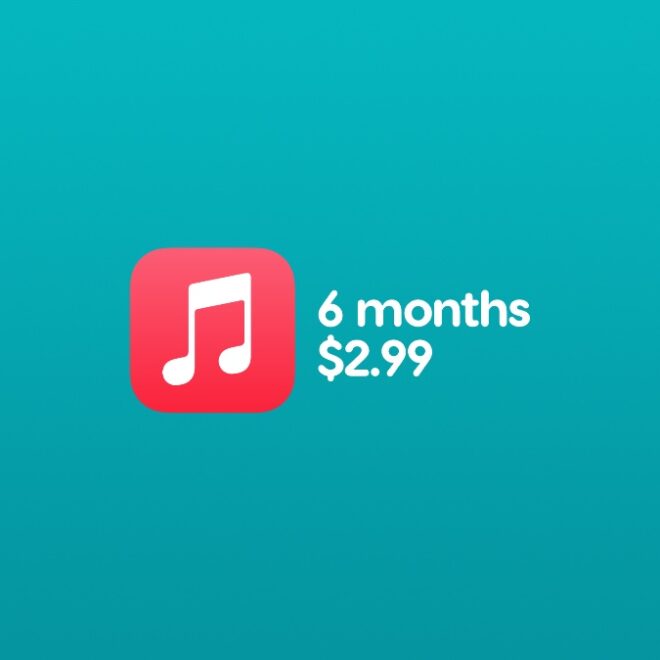 Apple Music is Just $2.99 for 6 Months in Limited Time Deal