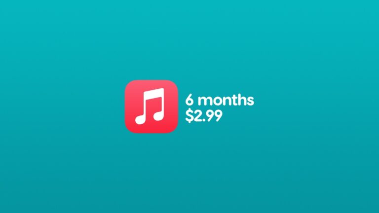 Apple Music is Just $2.99 for 6 Months in Limited Time Deal
