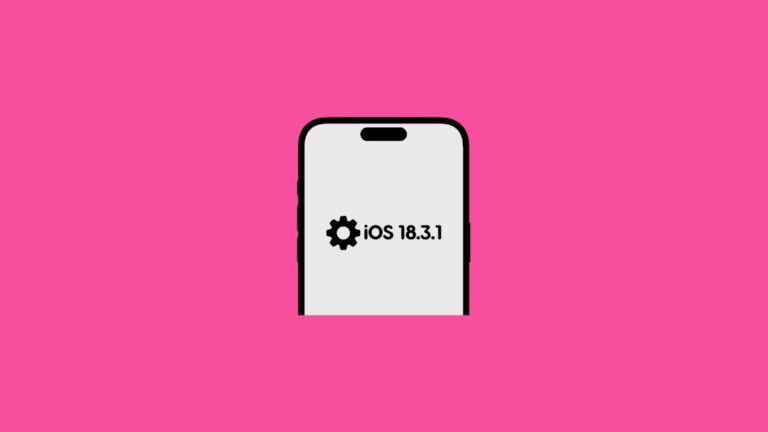 Apple is Working on iOS 18.3.1 Update for iPhone and iPad