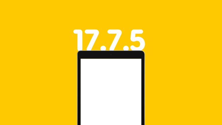 iPadOS 17.7.5 for iPad Now Available for Download