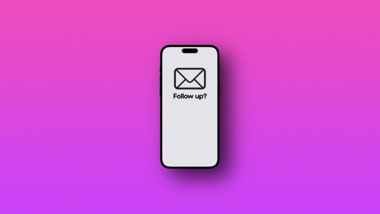 How to Disable ‘Follow Up’ Suggestions in Mail for iPhone, iPad