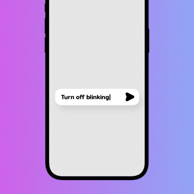 How to Stop Cursor Blinking on iPhone & iPad While Typing