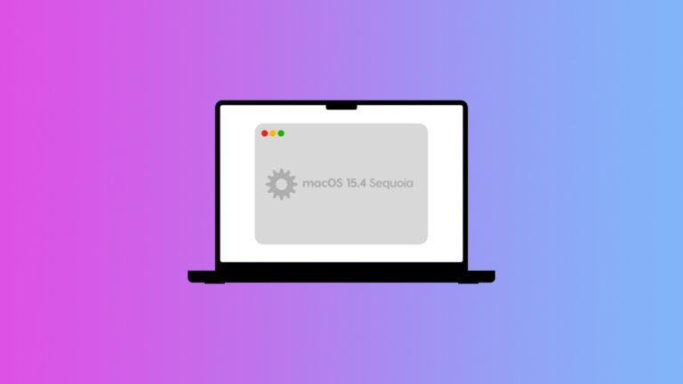 Download macOS 15.4 Sequoia Update for the Mac