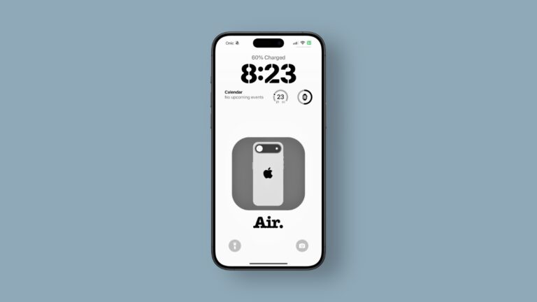 Download the iPhone 17 Air Design Wallpaper