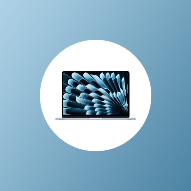 Download the Official Sky Blue M4 MacBook Air Wallpaper