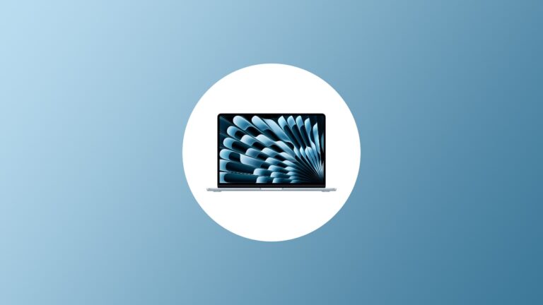 Download the Official Sky Blue M4 MacBook Air Wallpaper