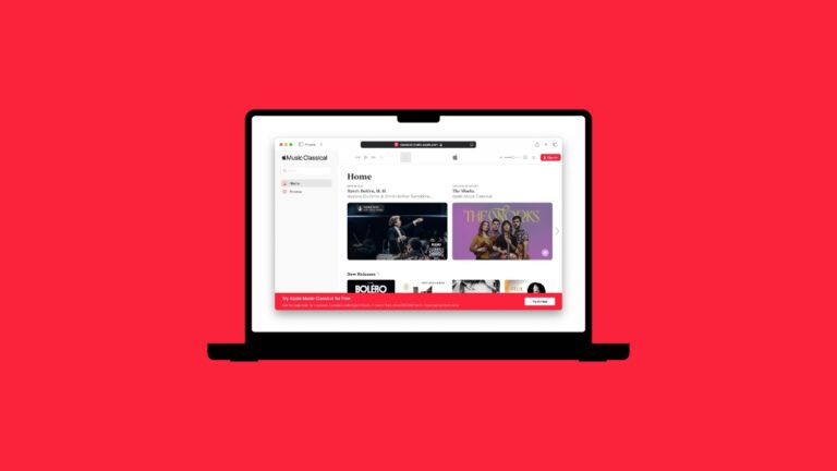You Can Now Access Apple Music Classical on the Web