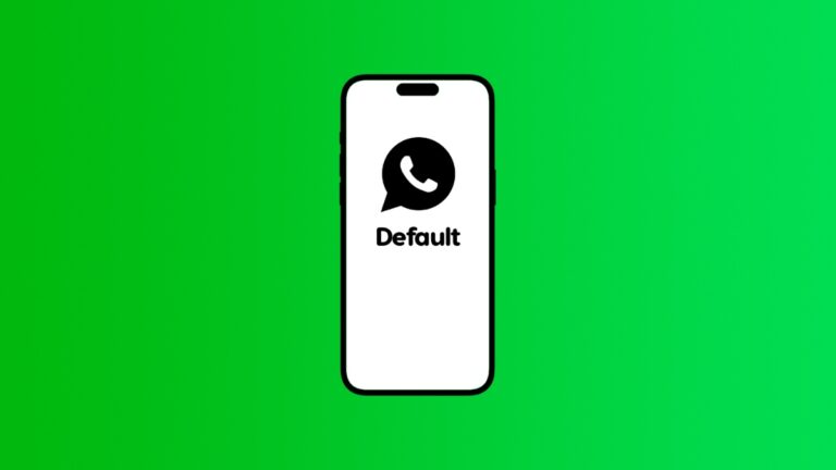 Set WhatsApp as Default Calling and Messaging App on iPhone