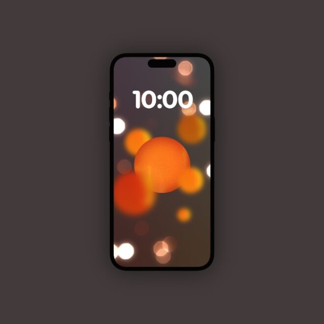Download the Bokeh Wallpaper for iPhone