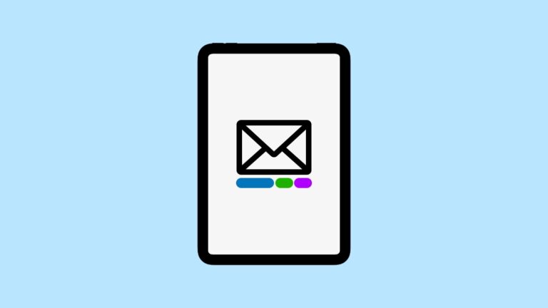 How to Turn off Categories in iPad Mail App