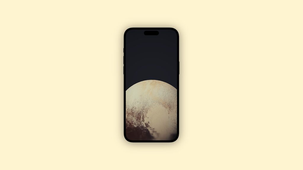 Download Pluto wallpaper for iPhone.
