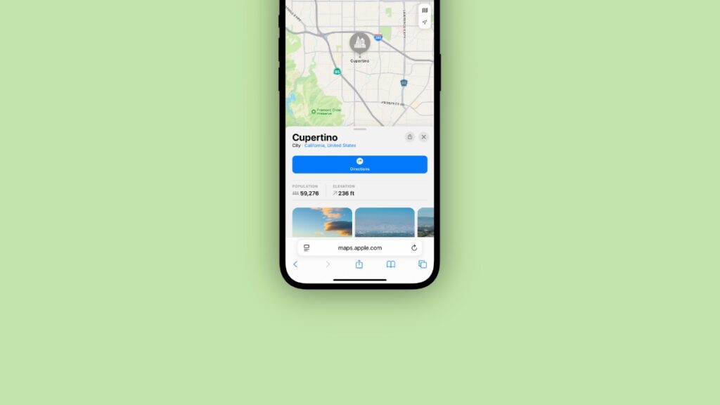 Apple Maps for web no longer in beta.