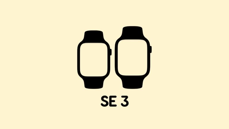 Apple Watch SE 3 May Feature Larger Display Like Series 9