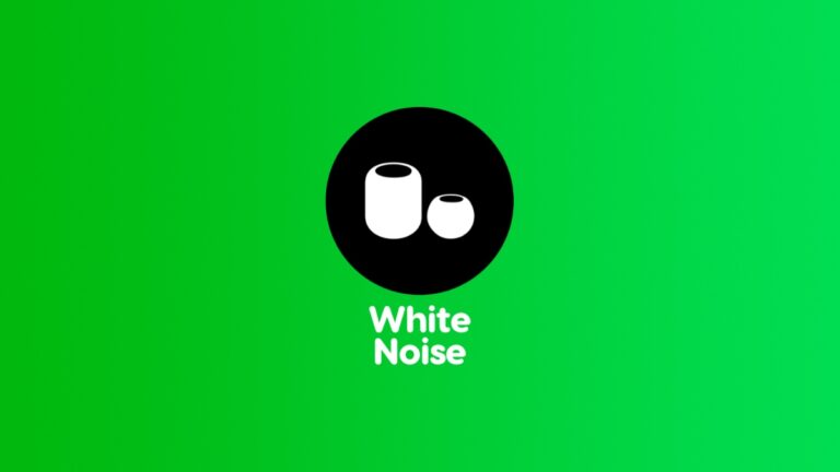 How to Use HomePod as White Noise Machine