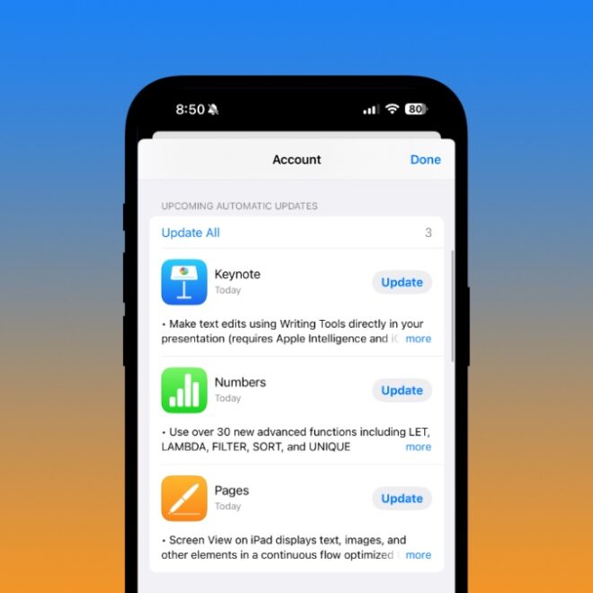 Quick Read: iWork Updated for iOS 18.4 and macOS 15.4