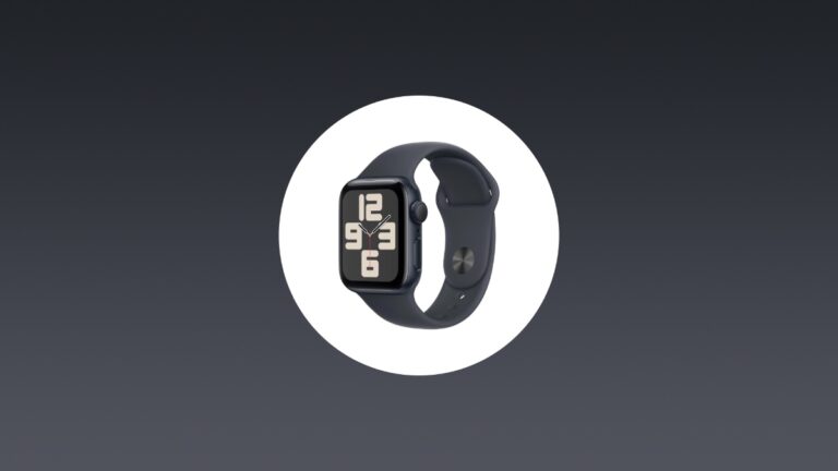 Treat Yourself to an Apple Watch SE 2 for $169 Only