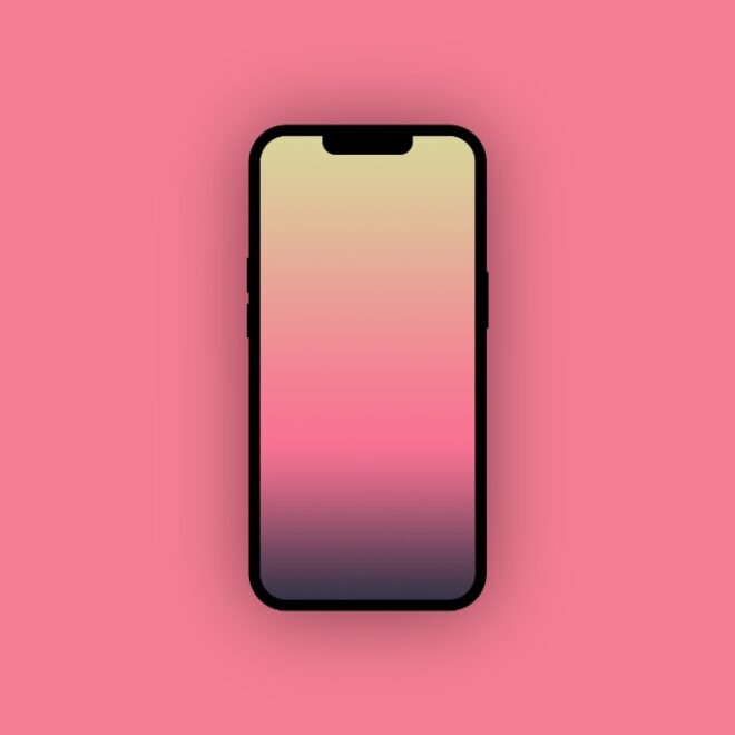 Keep it Simple with the Rose Gradient Wallpaper for iPhone