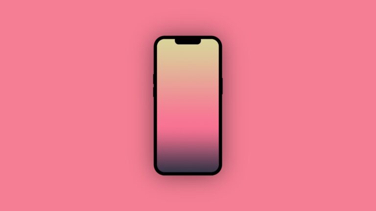 Keep it Simple with the Rose Gradient Wallpaper for iPhone
